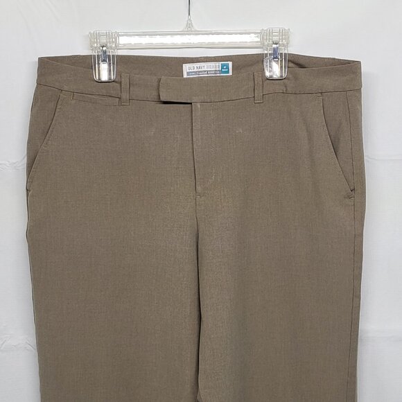 Old Navy Dress Pants Essential Stretch Womens Size 18 At Waist Raw Hem Pockets - Picture 2 of 16